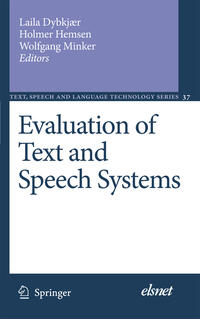 Vorderes Coverbild Evaluation of Text and Speech Systems