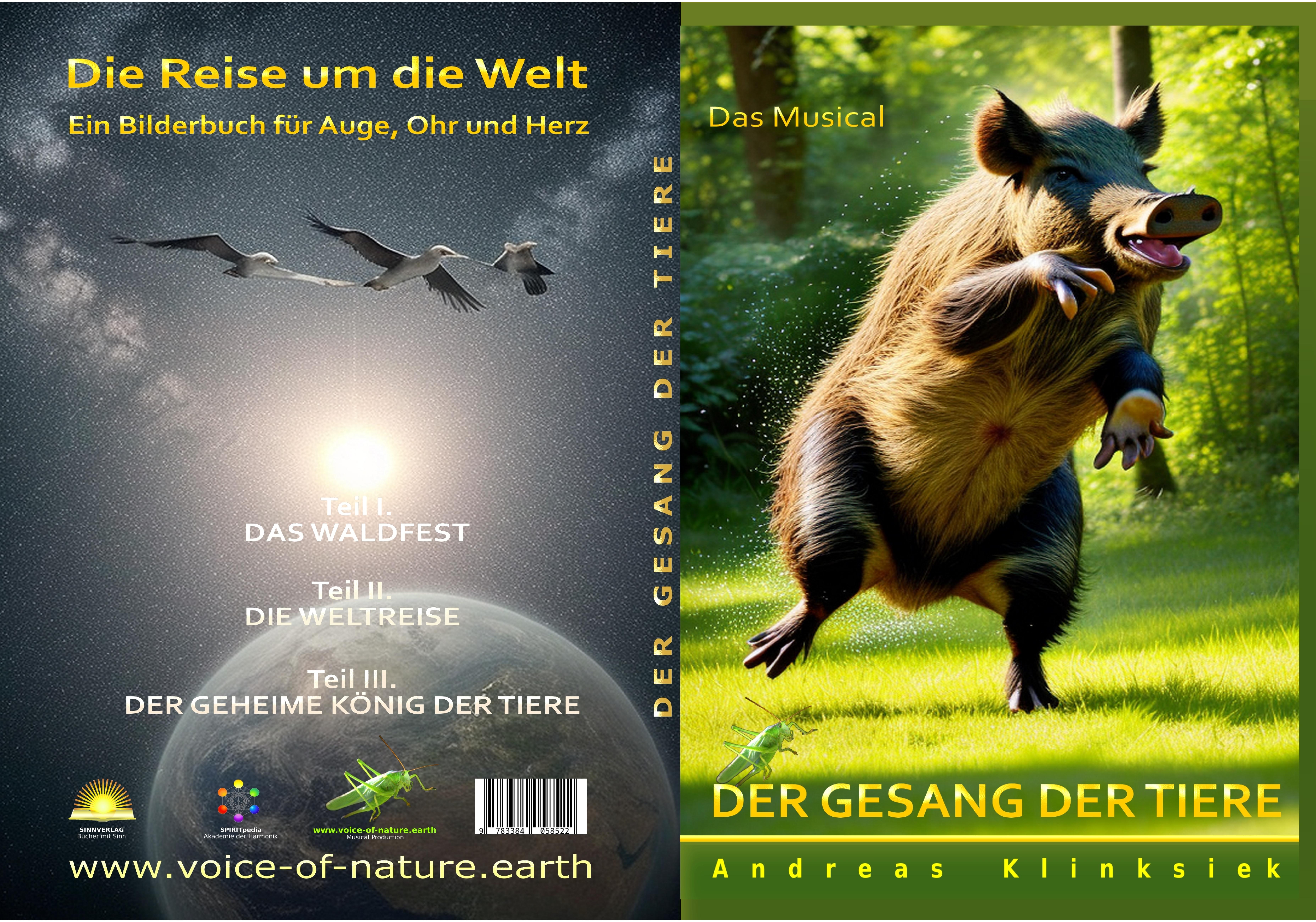 Gesamtes Coverbild Der Gesang der Tiere