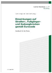 Vorderes Coverbild Einwirkungen auf Straßen-, Fußgänger- und Radwegbrücken gemäß Eurocode
