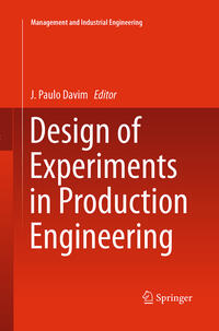 Vorderes Coverbild Design of Experiments in Production Engineering