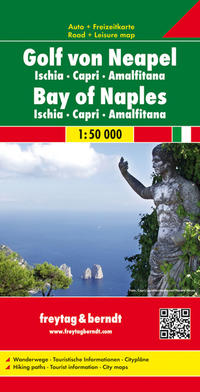 Vorderes Coverbild Golf von Neapel - Ischia - Capri - Amalfitana, Autokarte 1:50.000