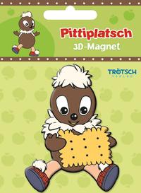 Vorderes Coverbild Trötsch Unser Sandmännchen 3D-Magnet Pittiplatsch mit Keks