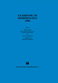 Vorderes Coverbild Yearbook of Morphology 1996