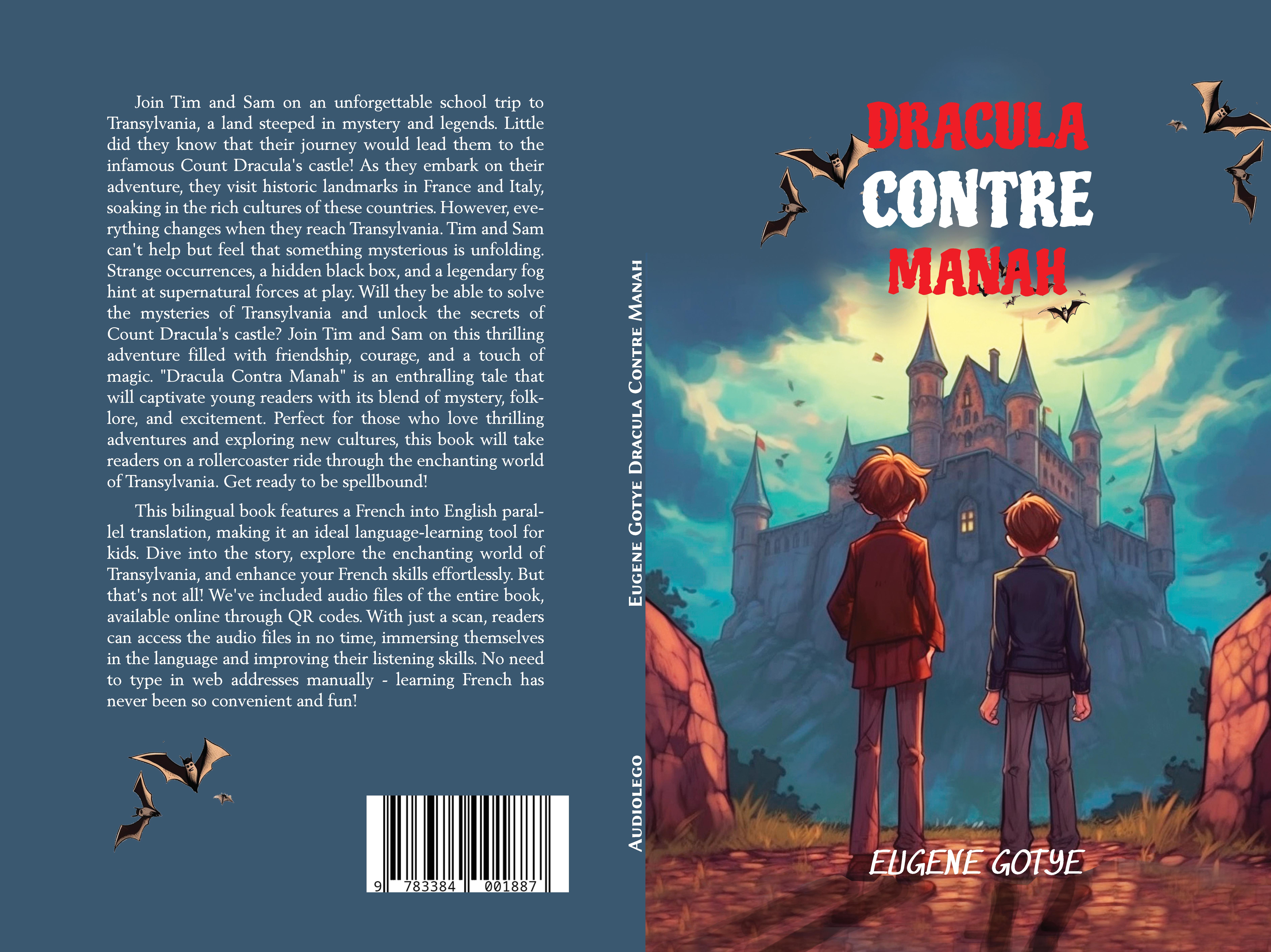 Gesamtes Coverbild Learn French Language with Dracula Contre Manah
