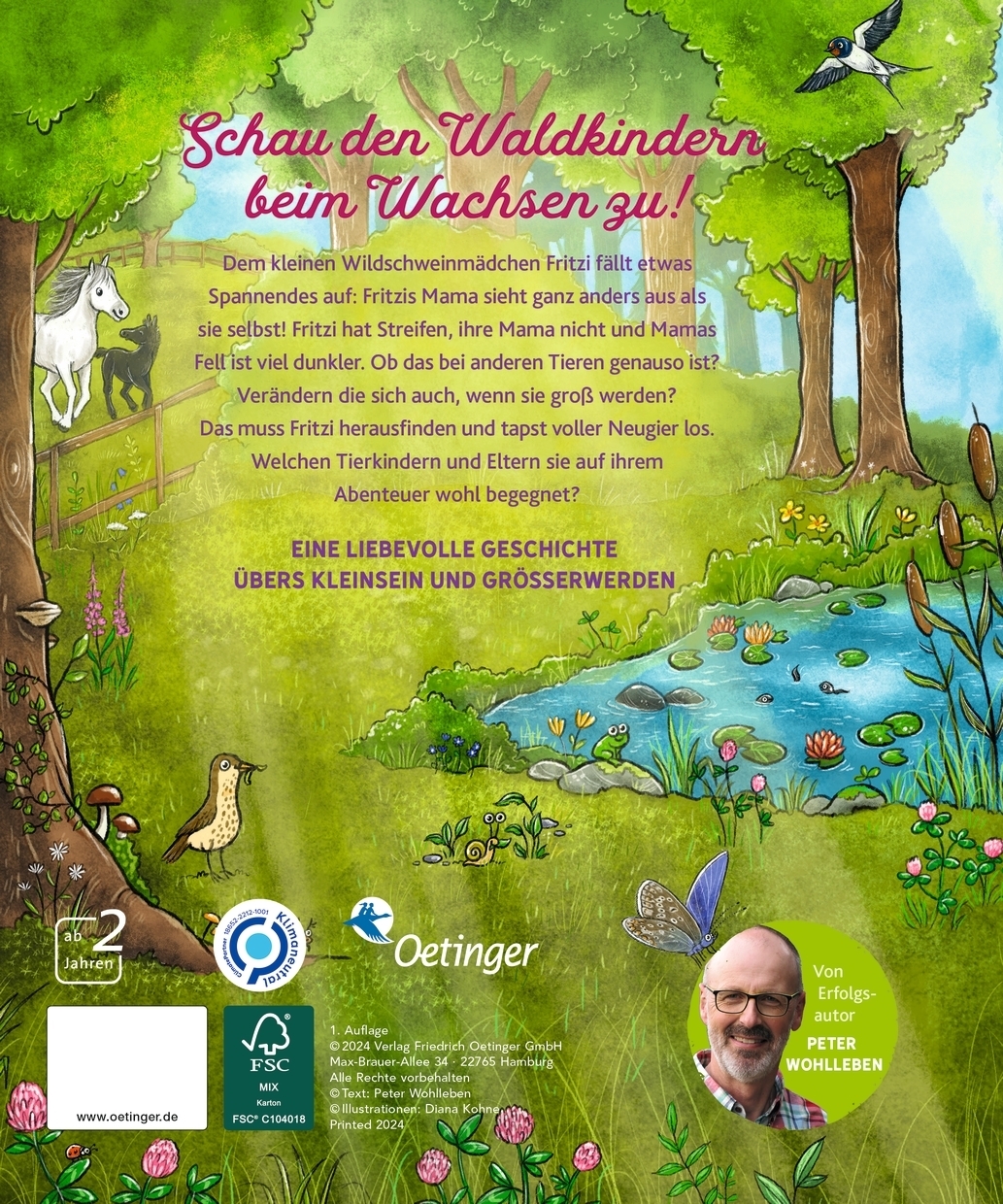 Rückseitencover Wie werden kleine Tiere groß?