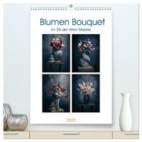 Vorderes Coverbild Blumen Bouquet (hochwertiger Premium Wandkalender 2025 DIN A2 hoch), Kunstdruck in Hochglanz