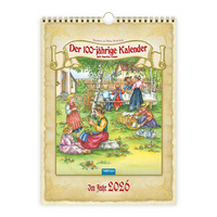 Vorderes Coverbild Trötsch Classickalender Der 100-jährige Kalender 2026