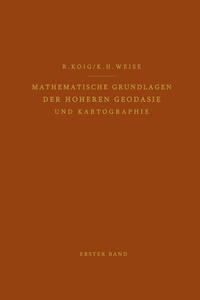 Vorderes Coverbild Mathematische Grundlagen der Höheren Geodäsie und Kartographie