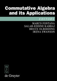 Vorderes Coverbild Commutative Algebra and its Applications