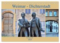 Vorderes Coverbild Weimar - Dichterstadt (Tischkalender 2025 DIN A5 quer), CALVENDO Monatskalender