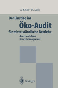Vorderes Coverbild Der Einstieg ins Öko-Audit für mittelständische Betriebe