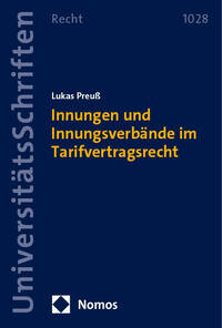 Vorderes Coverbild Innungen und Innungsverbände im Tarifvertragsrecht