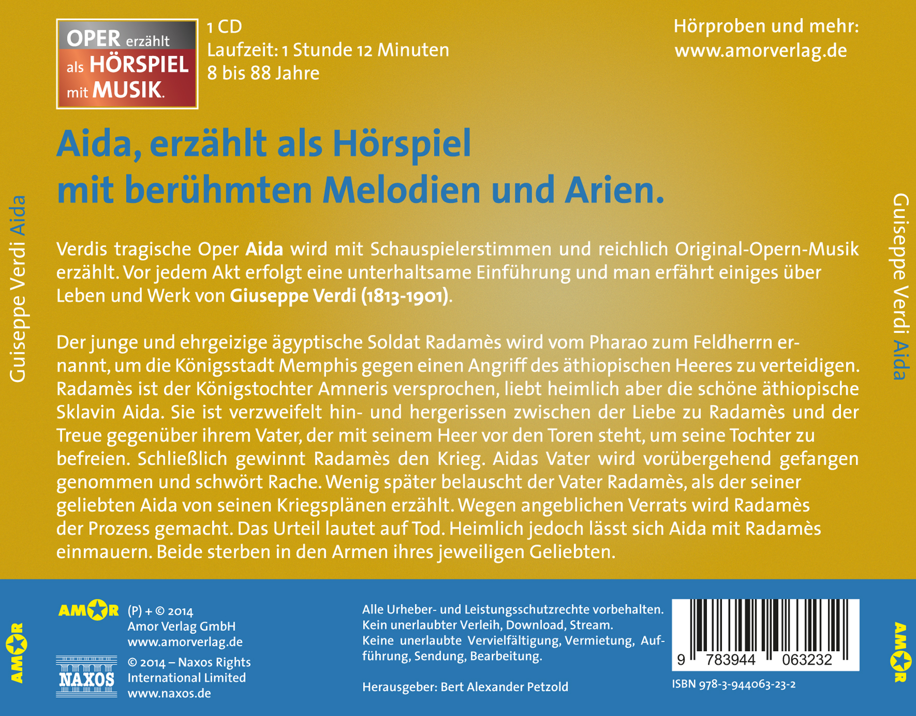 Rückseitencover Aida