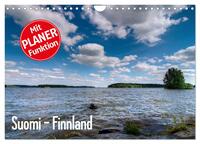 Vorderes Coverbild Suomi – Finnland (Wandkalender 2025 DIN A4 quer), CALVENDO Monatskalender