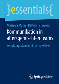 Vorderes Coverbild Kommunikation in altersgemischten Teams