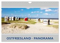 Vorderes Coverbild Ostfriesland Panorama (Wandkalender 2025 DIN A4 quer), CALVENDO Monatskalender
