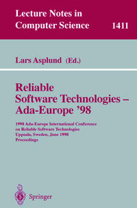 Vorderes Coverbild Reliable Software Technologies - Ada-Europe '98