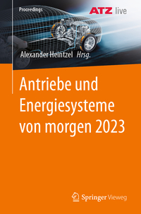 Vorderes Coverbild Antriebe und Energiesysteme von morgen 2023