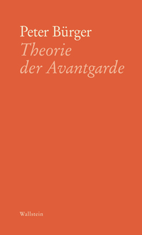 Vorderes Coverbild Theorie der Avantgarde
