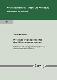 Vorderes Coverbild Proaktives ereignisgesteuertes Geschäftsprozessmanagement