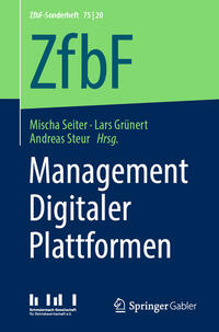 Vorderes Coverbild Management Digitaler Plattformen