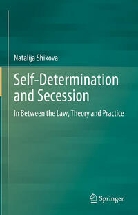 Vorderes Coverbild Self-Determination and Secession