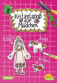 Vorderes Coverbild Pixi kreativ 13: Kritzelspaß für Mädchen
