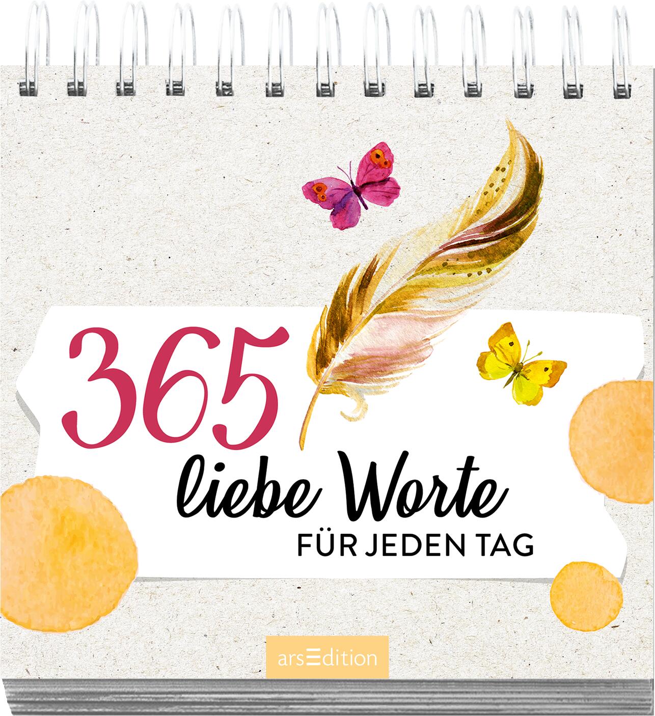 Beispielinhalt (Bild) 365 liebe Worte für jeden Tag