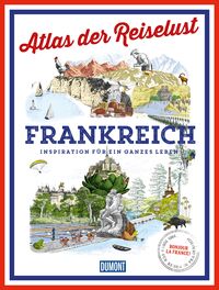 Vorderes Coverbild DUMONT Bildband Atlas der Reiselust Frankreich