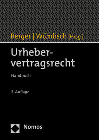 Vorderes Coverbild Urhebervertragsrecht