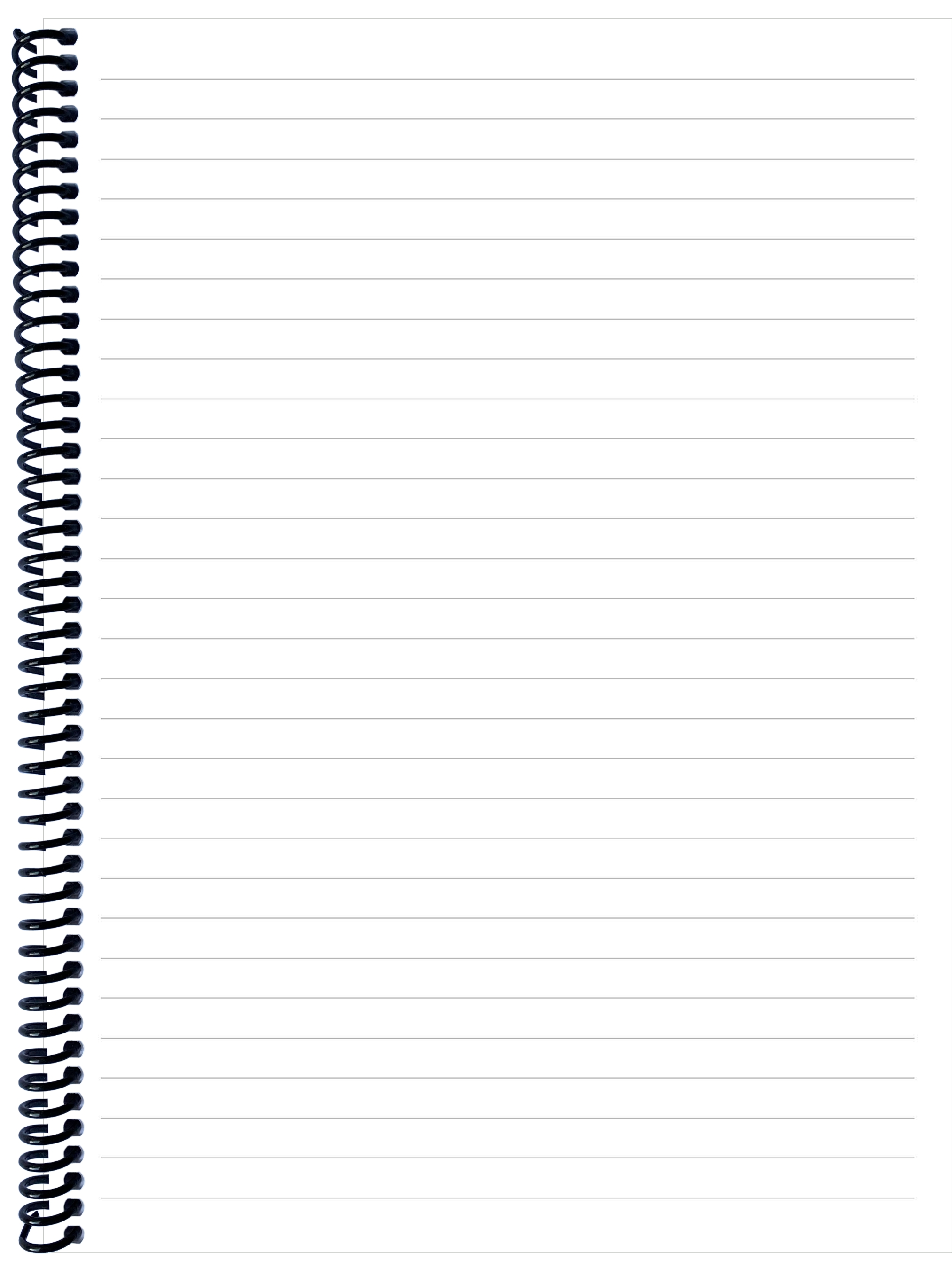Beispielinhalt (Bild) Notizbuch DINA 4