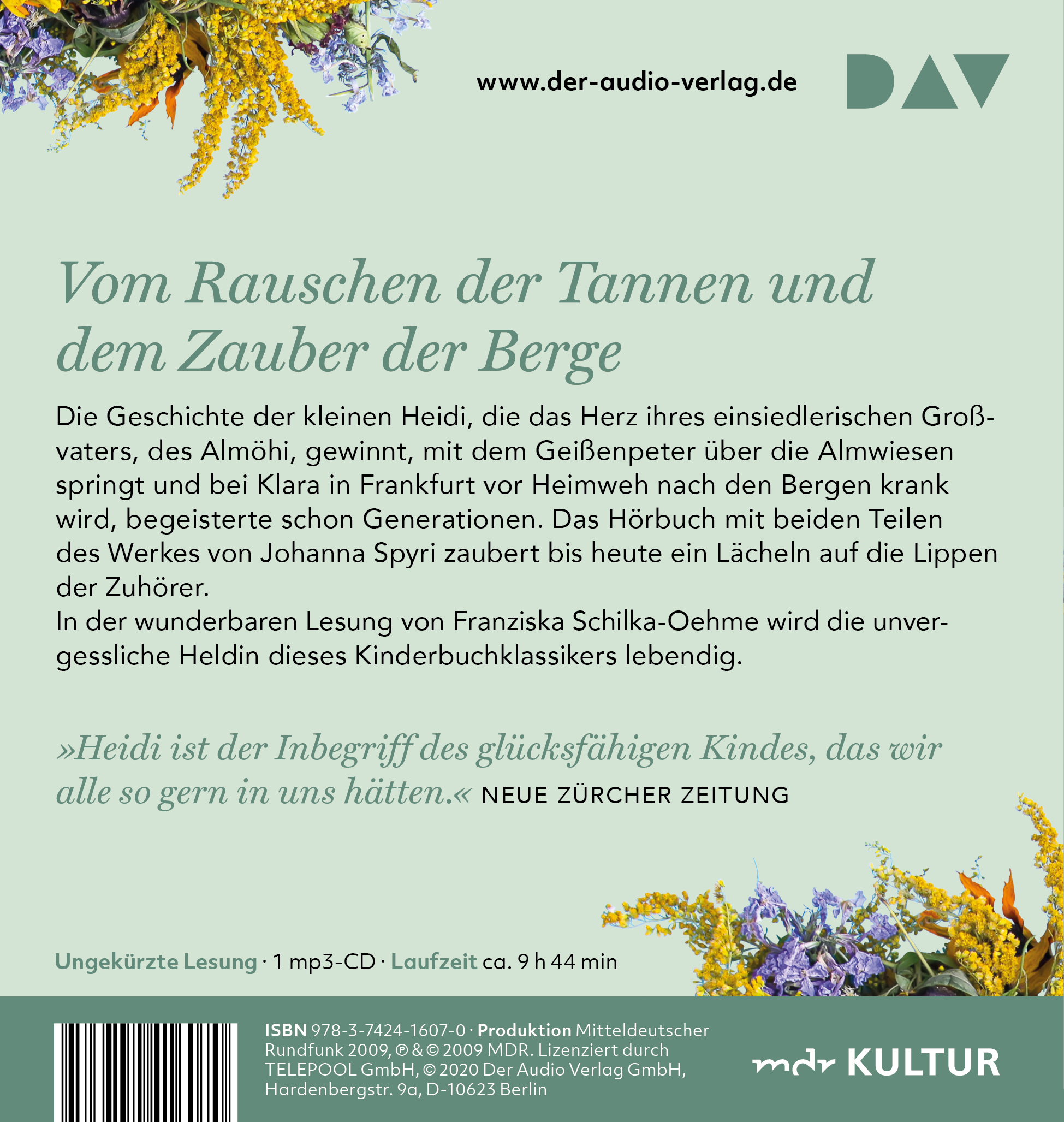 Rückseitencover Heidi