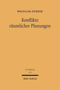 Vorderes Coverbild Konflikte räumlicher Planungen