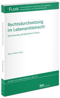 Vorderes Coverbild Rechtsdurchsetzung im Lebensmittelrecht