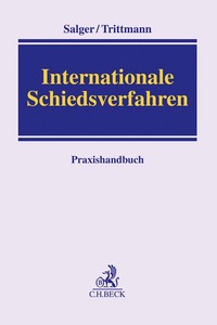Vorderes Coverbild Internationale Schiedsverfahren