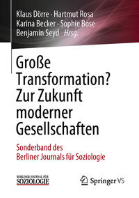 Vorderes Coverbild Große Transformation? Zur Zukunft moderner Gesellschaften