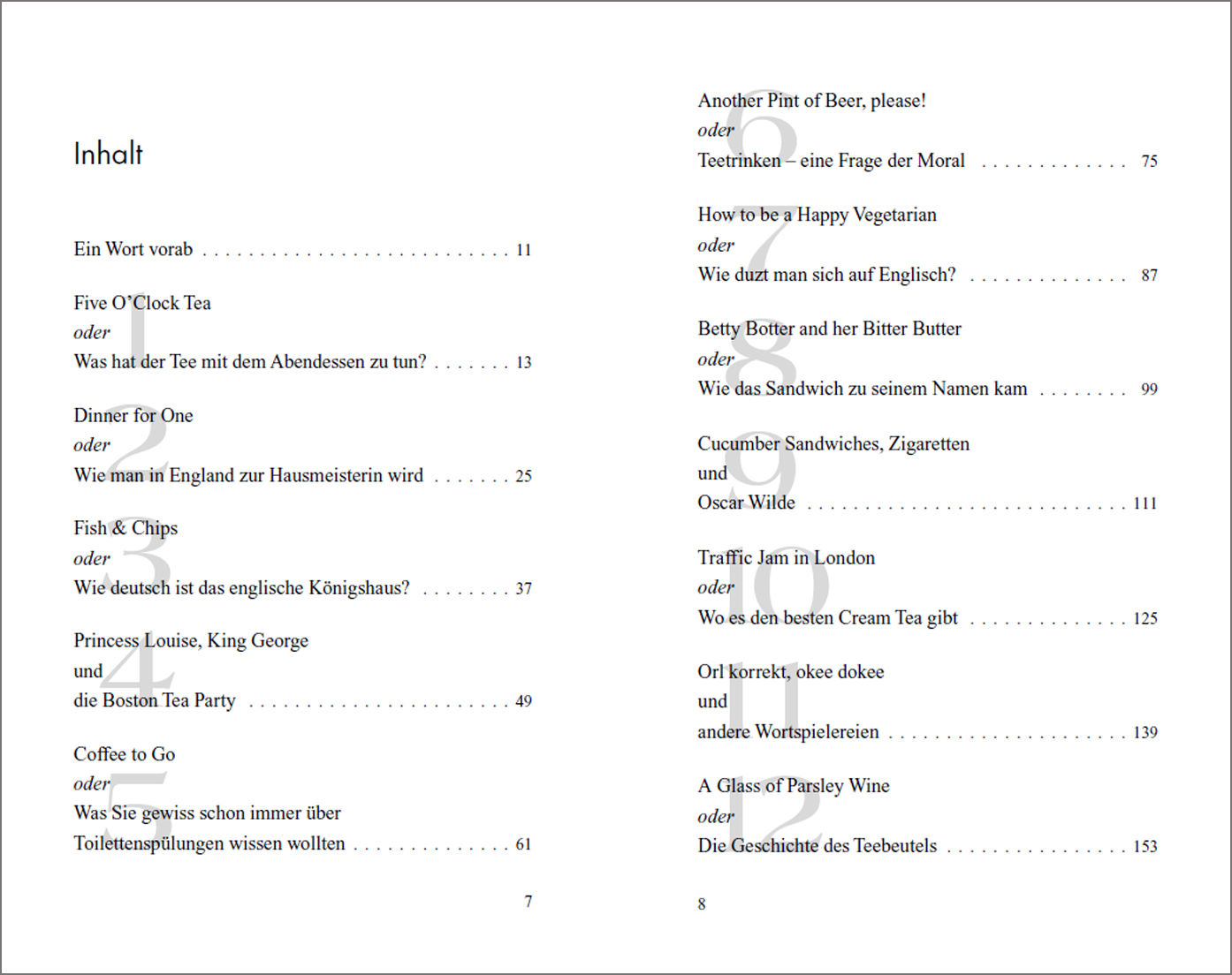 Beispielinhalt (Bild) What's for tea? Englisch, wie es nicht im Schulbuch steht