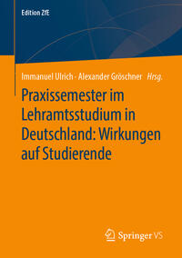 Vorderes Coverbild Praxissemester im Lehramtsstudium in Deutschland: Wirkungen auf Studierende