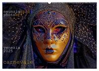 Vorderes Coverbild neunziggrad I photoart: venezia carnevale (Wandkalender 2025 DIN A2 quer), CALVENDO Monatskalender