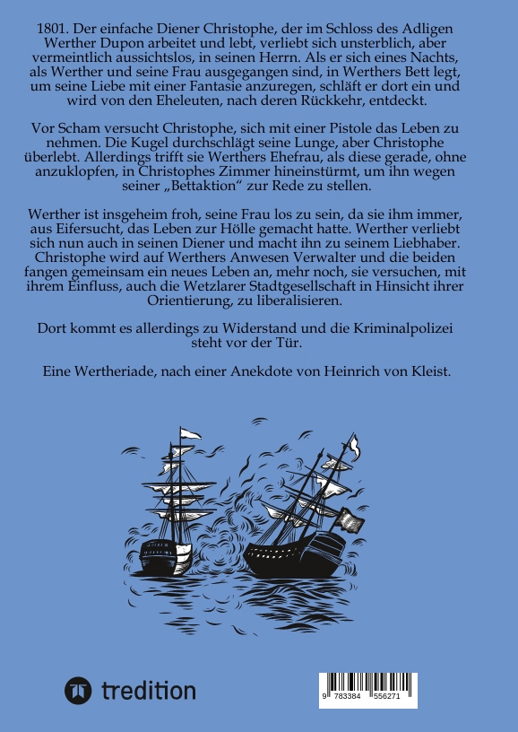 Rückseitencover Die Freuden des glücklichen Werther