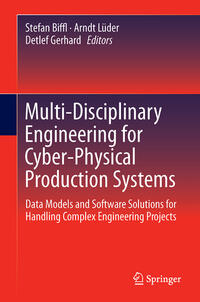 Vorderes Coverbild Multi-Disciplinary Engineering for Cyber-Physical Production Systems