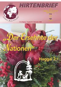 Vorderes Coverbild "Der Ersehnte der Nationen" Haggai 2,7
