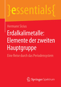 Vorderes Coverbild Erdalkalimetalle: Elemente der zweiten Hauptgruppe