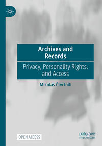 Vorderes Coverbild Archives and Records