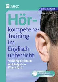 Vorderes Coverbild Hörkompetenz-Training im Englischunterricht 9-10