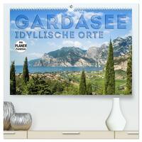Vorderes Coverbild GARDASEE Idyllische Orte (hochwertiger Premium Wandkalender 2025 DIN A2 quer), Kunstdruck in Hochglanz