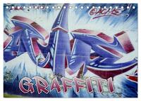 Vorderes Coverbild Graffiti - Kunst aus der Dose (Tischkalender 2026 DIN A5 quer), CALVENDO Monatskalender