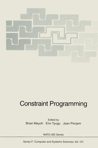 Vorderes Coverbild Constraint Programming