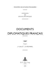 Vorderes Coverbild Documents diplomatiques français