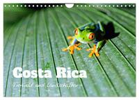 Vorderes Coverbild Costa Rica - Tierwelt und Landschaften (Wandkalender 2025 DIN A4 quer), CALVENDO Monatskalender